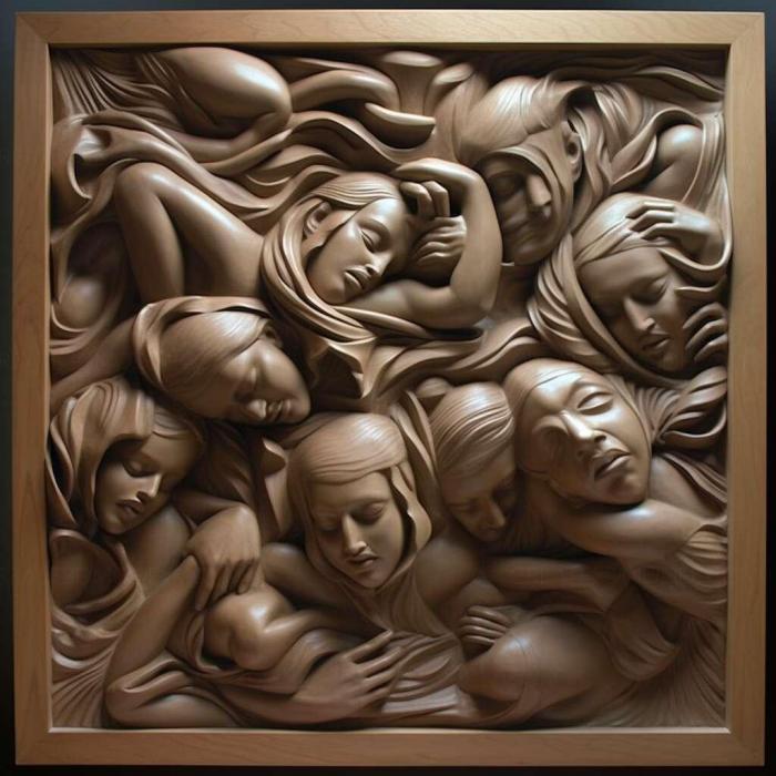 نموذج ثلاثي الأبعاد لآلة CNC 3D Art 